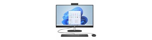 HP 27-cr0000a 27-cr0016 All-in-One Computer - AMD Ryzen 5 7520U - 8 GB - 512 GB SSD - 27" Full HD - Desktop - Shell White - Refurbished