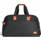 Champs Vintage Carrying Case (Duffel) for 11" to 15.6" Notebook, Tablet, Glasses, Travel, Shoes - Black