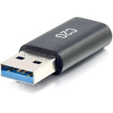 C2G USB-C Female to USB-A Male SuperSpeed USB 5Gbps Adapter Converter