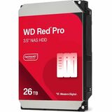 Western Digital Red Pro 26 TB Hard Drive - 3.5" Internal