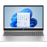 HP 15.6" Notebook - HD - 1366 x 768 - (Intel N-Series N100 Quad-core (4 Core) - 4 GB Total RAM - 128 GB Flash Memory - Natural Silver, Pale Rose Gold - Refurbished
