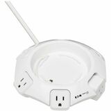 Eaton Tripp Lite Series Safe-IT Conference Power Surge Protector, 4 Rotating 5-15R Outlets, USB-C & 3 USB-A Ports, 10 ft. (3 m) Cord, Antimicrobial Protection