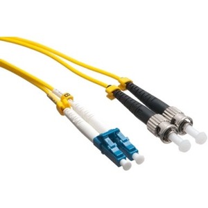 Axiom LC/ST Singlemode Duplex OS2 9/125 Fiber Optic Cable 90m