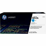 HP 651A Original Laser Toner Cartridge - Cyan - 1 Each