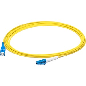 AddOn 54m SC to LC Yellow OS2 Simplex LSZH SMF Fiber Patch Cable
