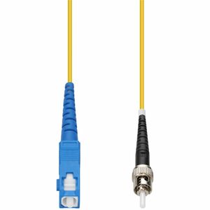 AddOn 70m SC to ST Yellow OS2 Simplex OFNR (Riser-Rated) SMF Fiber Patch Cable