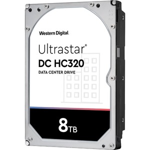 HGST Ultrastar DC HC320 8 TB Hard Drive - Internal - SATA (SATA/600) - 3.5" Carrier - 7200rpm - 512e Format - 5 Year Warranty