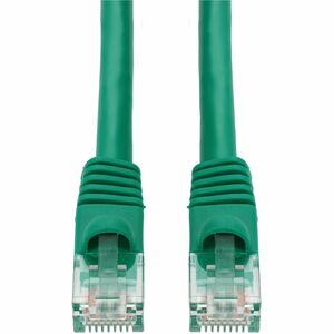 AddOn 32ft Green CAT 6A PVC Ethernet Cable Snagless Bubble Boot RJ-45 M/M