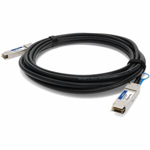 AddOn Cisco® QSFP-H40G-CU3M to HP® JG327A Compatible TAA Compliant 40GBase-CU QSFP+ to QSFP+ Direct Attach Cable (Passive Twinax, 3m)