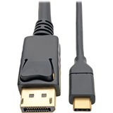 Eaton Tripp Lite Series USB-C to DisplayPort Active Adapter Cable (M/M), 4K 60 Hz, 3 ft. (0.9 m)