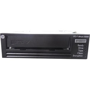 Hewlett Packard Enterprise Replacement Parts Business LTO Ultrium -7 15000 Tape Drive - LTO-7 - 6 TB (Native)/15 TB (Compressed) - 6Gb/s SAS1/2H Height - Internal - 300 MB/s Native - 750 MB/s Compressed - Linear Serpentine - WORM Support - TAA Compliant