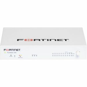 Fortinet FortiGate FG-71G Network Security/Firewall Appliance - Intrusion Prevention - 10 Port - 1000Base-T - Gigabit Ethernet - 10 Gbit/s Firewall Throughput - AES (256-bit), SHA-256, TLS 1.3, SSL - 10 x RJ-45 - 3 Year FortiCare Premium and FortiGuard Enterprise Protection - 50 Hz, 60 Hz - Rack-mountable, Wall Mountable, Desktop