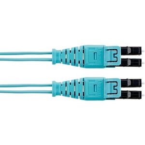 Panduit Fiber Optic Duplex Patch Network Cable - 49.21 ft Fiber Optic Network Cable for Network Device - First End: 2 x LC Network - Male - Second End: 2 x LC Network - Male - Patch Cable - Yellow - 1