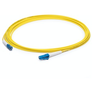 AddOn 79m LC to LC Yellow OS2 Simplex OFNR (Riser-Rated) SMF Fiber Patch Cable