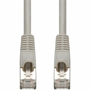 AddOn 4ft Gray CAT 7 Shielded (S/FTP) PVC Ethernet Cable Snagless Bubble Boot RJ-45 M/M