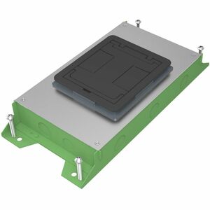 Wiremold RFBA 2-Gang Shallow Floor Box - On Grade