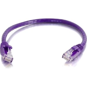 Quiktron Q Cat.6 Patch Network Cable - 10 ft Category 6 Network Cable for Network Device - First End: 1 x RJ-45 Network - Male - Second End: 1 x RJ-45 Network - Male - Patch Cable - Purple