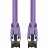 AddOn 7ft Purple CAT 8 Shielded (S/FTP) PVC Ethernet Cable Snagless Easy Boot RJ-45 M/M