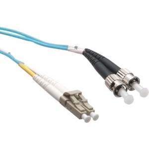 Axiom LC/ST Multimode Duplex OM4 50/125 Fiber Optic Cable 4m - TAA Compliant