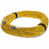 AddOn 78m LC to LC Yellow OS2 Simplex OFNR (Riser-Rated) SMF Fiber Patch Cable