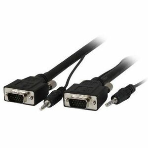 Comprehensive Pro AV/IT Series VGA w/Audio HD15 pin Plug to Plug Cable 25ft