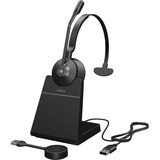 Jabra Engage 55 Headset - Mono - USB Type A - Wireless - DECT - 492.1 ft - 40 Hz to 16 kHz - On-ear - Monaural - Open - Noise Cancelling, Uni-directional, MEMS Technology Microphone - Black