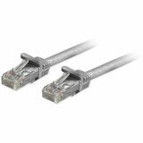 Comprehensive Cat6a Unshielded (UTP) Snagless Ethernet Patch Cable Grey 7ft