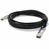 AddOn MSA and TAA Compliant 40GBase-CU QSFP+ Direct Attach Cable (Active Twinax, 5m)