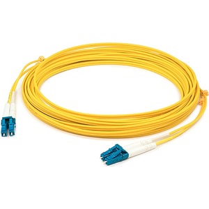 AddOn 73m LC to LC Yellow OS2 Duplex OFNR (Riser-Rated) SMF Fiber Patch Cable