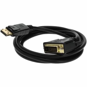 AddOn 5-Pack of 10ft DisplayPort 1.2 Male to DVI-D Dual Link (24+1 pin) Male Black Cables Which Requires DP++ For Resolution Up to 2560x1600 (WQXGA) - Reliable accessories for a wide range of everyday devices