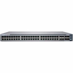 Juniper EX4100-48T Ethernet Switch - 48 Ports - Manageable - Gigabit Ethernet, 10 Gigabit Ethernet, 25 Gigabit Ethernet - 10/100/1000Base-T, 10GBase-X, 25GBase-X - 3 Layer Supported - Modular - Optical Fiber, Twisted Pair - 1U - Rack-mountable, Wall Mountable, Standalone - Lifetime Limited Warranty - TAA Compliant