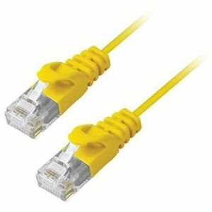 Comprehensive MicroFlex™ Pro AV/IT Integrator Series™ CAT6 Snagless Patch Cable Yellow 3ft
