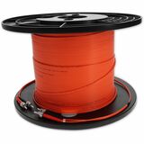AddOn 65m ST to ST Orange OM1 Duplex OFNR (Riser-Rated) MMF Fiber Patch Cable