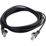 C2G 7ft Cat5e Snagless Unshielded (UTP) Slim Network Patch Cable - Black