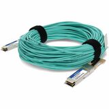 AddOn MSA and TAA Compliant 100GBase-AOC QSFP28 Active Optical Cable (850nm, MMF, 25m)