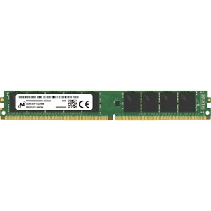Micron 16GB DDR4 SDRAM Memory Module - 16 GB - DDR4-2666/PC4-21333 DDR4 SDRAM - 2666 MHz - CL19 - 1.20 V - ECC - Unbuffered - 288-pin - DIMM