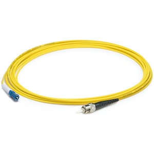 AddOn 58m ST to LC Yellow OS2 Simplex LSZH SMF Fiber Patch Cable