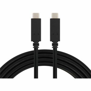 VisionTek USB-C to USB-C 3.1 Gen 2 Cable - 100W Power Delivery - 10Gbps - DP Alt Mode - 6.56 ft USB-C Data Transfer Cable for USB Device, Mobile Phone - First End: 1 x USB 3.1 (Gen 2) Type C - Male - Second End: 1 x USB 3.1 (Gen 2) Type C - Male - 10 Gbit/s - Supports up to 3840 x 2160 - 3 Pack