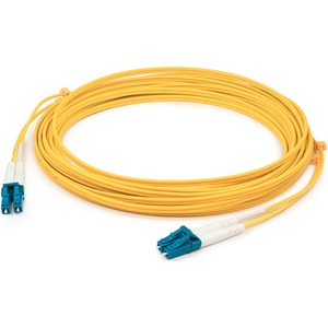 AddOn 38m LC to LC Yellow OS2 Duplex LSZH SMF Fiber Patch Cable