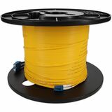 AddOn 83m SC to LC Yellow OS2 Duplex OFNP (Plenum-Rated) SMF Fiber Patch Cable