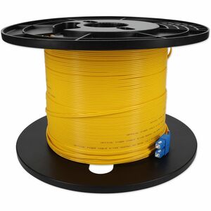 AddOn 79m SC to SC Yellow OS2 Duplex OFNR (Riser-Rated) SMF Fiber Patch Cable