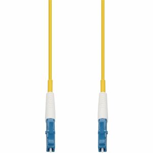 AddOn 70m LC to LC Yellow OS2 Simplex OFNR (Riser-Rated) SMF Fiber Patch Cable