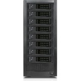 RAIDage JAGE9BT8HDBK-DE Drive Enclosure 12Gb/s SAS, SATA/600 - Mini-SAS HD Host Interface Tower - Black