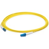 AddOn 97m LC to LC Yellow OS2 Simplex LSZH SMF Fiber Patch Cable