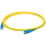 AddOn 56m SC to SC Yellow OS2 Simplex LSZH SMF Fiber Patch Cable