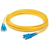 AddOn 73m SC to SC Yellow OS2 Duplex LSZH SMF Fiber Patch Cable