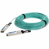 AddOn MSA and TAA Compliant 40GBase-AOC QSFP+ to QSFP+ Active Optical Cable (850nm, MMF, 70m)