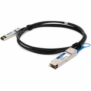 AddOn Mellanox® MC2309130-003 Compatible TAA Compliant 10GBase-CU QSFP+ to SFP+ Direct Attach Cable (Passive Twinax, 3m)