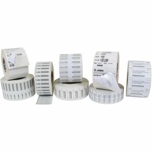 Zebra Z-Perform 1500T RFID Label - x 2 3/32" Width x 2 7/32" Length - Roll - Thermal Transfer - Paper - Coated - 3500 / Roll - 3 / Box