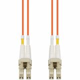 AddOn 30m LC to LC Orange OM4 Duplex OFNR (Riser-Rated) Fiber Patch Cable